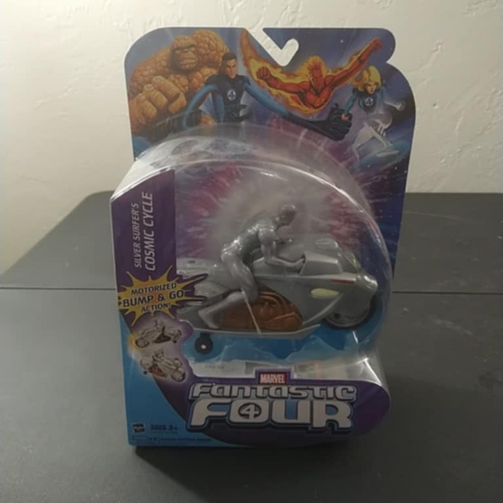 2007 Fantastic Four Silver Surfer's Cosmic Cycle Mint in Sealed Card